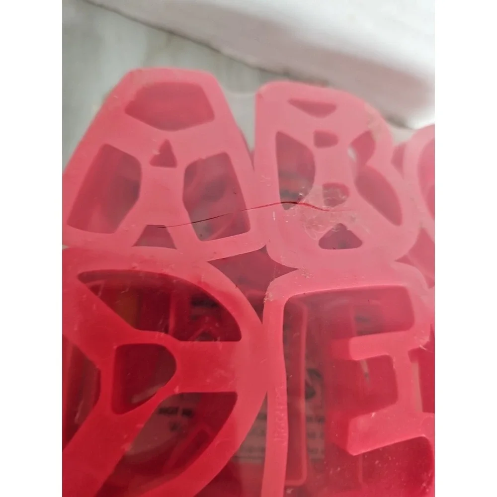 Vintage Jell-O Spell Fun with Alphabet Jigglers Molds 26 Letters A to Z‎ Jello